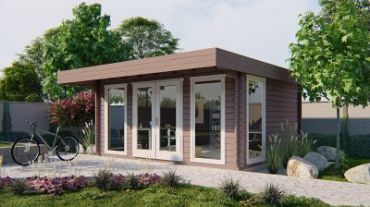 Blokhut - Tuinhuis Yorick | 44 mm | vuren Red Class Wood geïmpregneerd