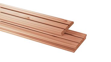 Douglas geschaafd triple profiel 2,2 X 14 X 300 cm, onbehandeld.