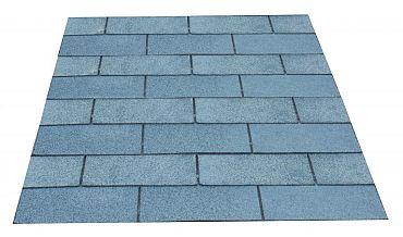 Dakshingles per pak # 3 m2, grijs.