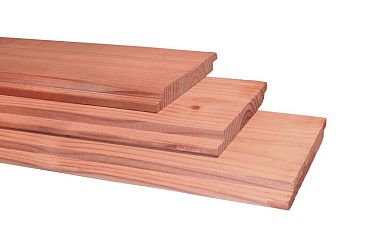 Douglas gesch halfhouts rabat 1,8 x 15,0 x 300 cm, onbehandeld.