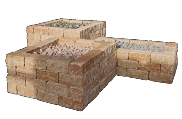 COMBIWALL UNO 30X15X12CM MONT BLANC