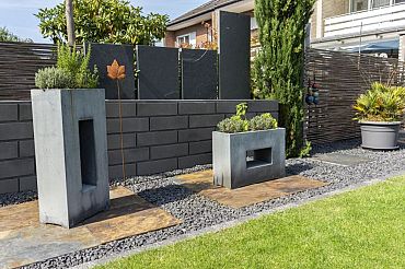 ALLURE BLOCK LINEA*KP*15X15X60CM* BLACK