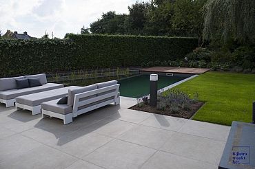 SolidSquare 60x60x3 cm puzzolato grigio  ( Verpakt op WW pallet)