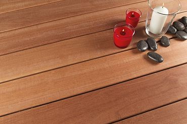 Afri-kulu 21x145mm terrasplank glad Hybrid - L 155cm - P131  KD18% Premium FCQ FSC®100% FSC®-C003450