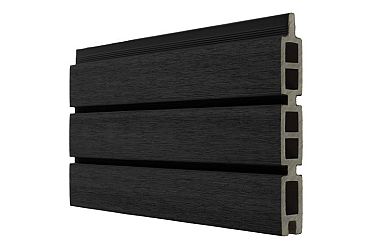 WPC fence board Modern Ebony Black 21x160mm (wb 150 mm) L-178cm FSC®100%