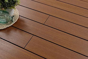 WPC 22,5x138mm Fiberdeck Exotics massief Ipé - L=3.90m FSC®100%