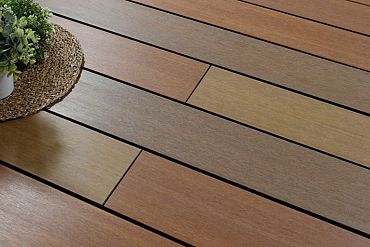 WPC 22,5x138mm Fiberdeck Exotics massief Ipé - L=3.90m FSC®100%