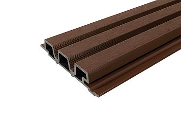 Klasse D WPC WEO35 cladding Ipé 33x170mm (wb 140mm) L 290cm - FSC®100% ( uitsluitend verticale monta