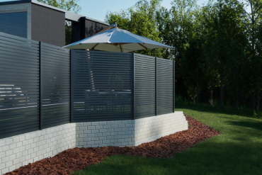 Boston Open aluminium lamel 21x45mm L-178cm RAL7016