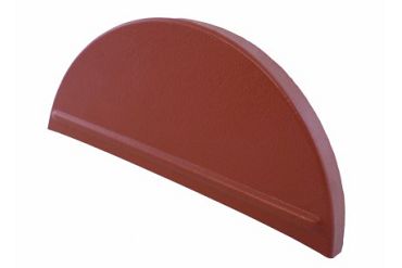 Dakpanprofielplaat  eindkap tbv halfr nok 0,45mm - Polyester