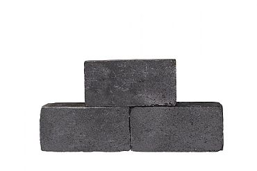 # Getrommelde Linia palissade 15x15x30 cm antraciet     96 st/pp