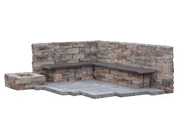 COMBIWALL UNO 30X15X12CM KILIMANJARO