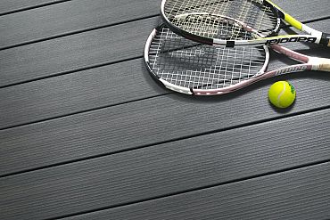 WPC 23x138mm Fiberdeck Harmony Indian Summer V2 kantplank massief L=3.00m FSC®100%