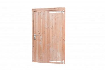 Douglas enkele deur extra breed en hoog, rechtsdraaiend, 110 x 214,5 cm, incl. kozijn, onbehandel
