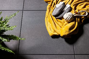 Comfort Stones 60x60x6 Zwart/Grijs gen ( oprit geschikt )