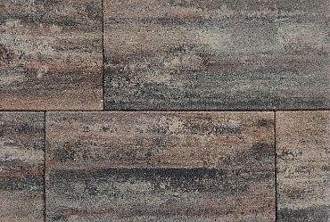 Patio terrastegel 40x80x5 cm Triple ( verpakt op ww pallet)