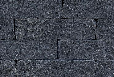 Getrommelde Splitblok 15x15x60 cm Nero 2.0 ( verpakt op ww pallet)