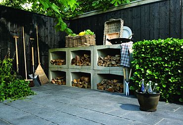 U-element 30x30x40 cm Grijs (Hoogte x Breedte x Diepte)