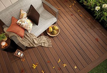 Fiberon 24x133mm, 488cm goodlife brown Bungalow advantage R12