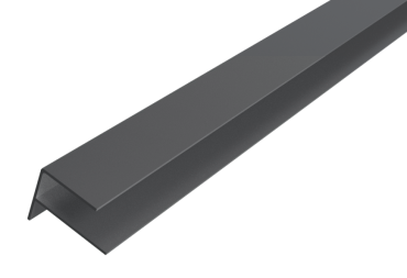 # WEO35-60 Alu F-profiel Dark Grey 65x80mm L-300 cm - RAL7022