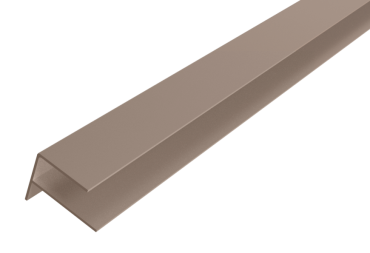 WEO35-60 Alu F-profiel Light Grey 65x80mm L-300 cm - RAL7006