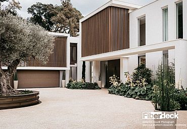 Brise soleil 42x60mm L-390cm Teak FSC®100%