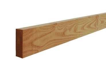 Douglas fijnbez gording 5 x 15 x 500 cm, groen geimpregneerd.