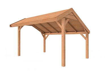 Douglasvision kapschuur Comfort 400 x 250 cm, kleurloos ge#mpregneerd.