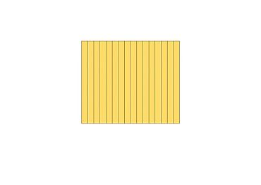 Hillhout verticale Wand