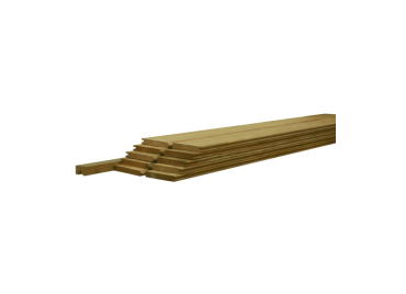Betowood scherm douglas + afdekkap 187 x 224 cm, groen geïmpregneerd.