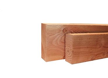 # Douglas gesch gording 4,5 x 14,5 x 400 cm, onbehandeld.