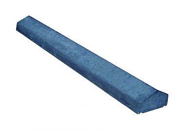 Muurafdekband 15x100cm, antraciet beton
