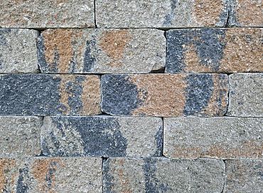 Splitblok getrommeld