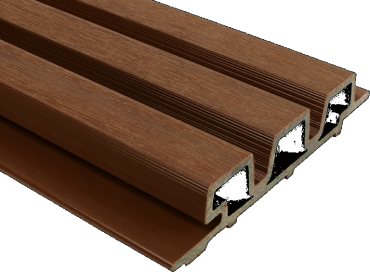 Klasse E WPC WEO35 Gardenwall Ipé 33x170mm (wb 140mm) L=2.90m FSC®100%