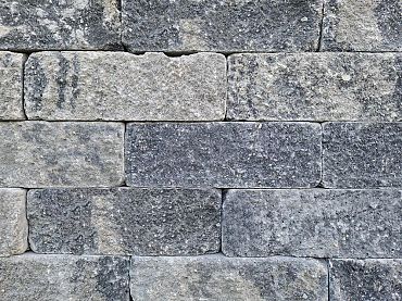 Getrommelde Splitblok 32x13x11 cm Grey mix 2.0 9 verpakt op ww pallet)