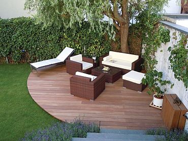 # Afri-kulu 25x145mm terrasplank glad - L 245cm - P410 KD18% FAS Premium FCQ FSC®100%