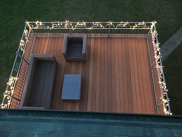 Bangkirai 22x45mm glad L 180cm P410 Premium FCQ