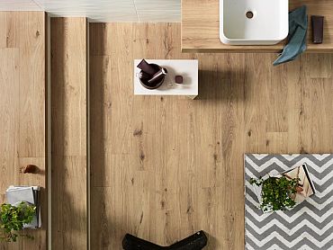 GeoCeramica® 120x30x4 Schots Eiken