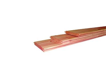 Douglas gesch dakbeschot 1,6 x 11,6 x 400 cm, groen ge#mpregneerd.