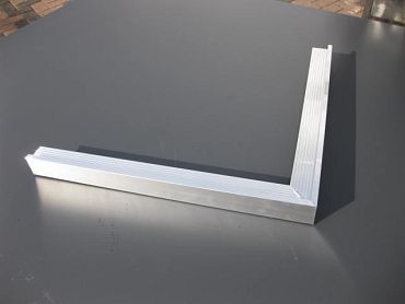 # Daktrim buitenhoek 45/45 mm - 50/50cm