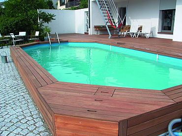 # Afri-kulu 25x145mm terrasplank glad - L 245cm - P410 KD18% FAS Premium FCQ FSC®100% FSC®-C003450