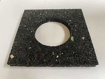 Vaste onderplaat RC 19 - 120x120x15