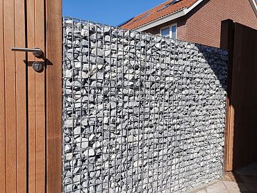 Gaaspaneel met maas 4,5 x 4,5 cm stekloos, 100 x 200 cm, verzinkte draad 5mm