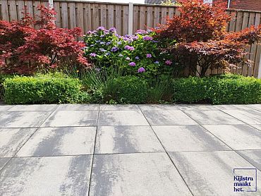 Design terrastegel 60x60x4 cm Grey mix