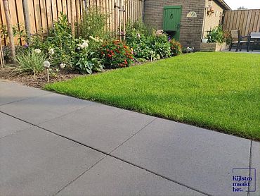 Patio terrastegel 60x60x4 cm Black ( verpakt op ww pallet)