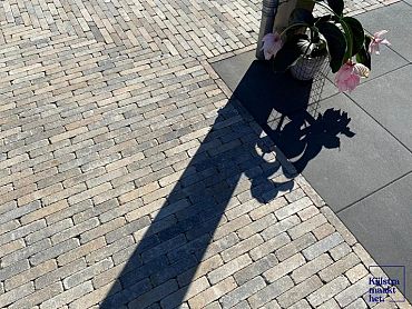 Patio terrastegel 60x60x4 cm Black ( verpakt op ww pallet)