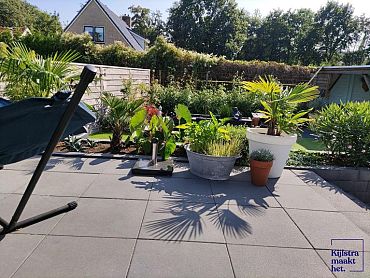 Design terrastegel 60x60x4 cm Nero