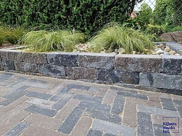 Getrommelde splitblok 32x13x11 cm Old Bridge 2.0 ( verpakt op ww pallet)