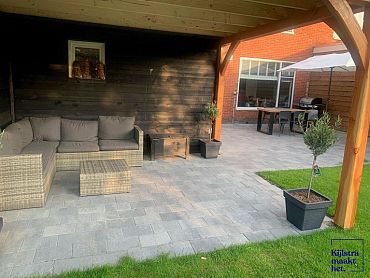 Betonsteen 20x30x5 cm Grey mix