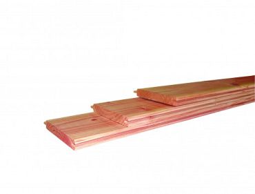 Douglas gesch dakbeschot 1,6 x 11,6 x 400 cm, onbehandeld.